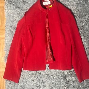 Stretch Red motorcycle jacket